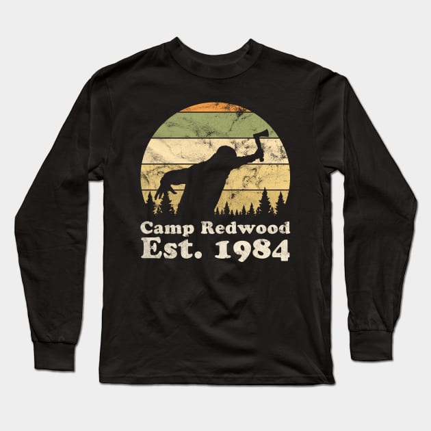 Camp Redwood Est. 1984 T-Shirt Long Sleeve T-Shirt by SpacemanTees